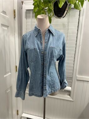 GAP Light Blue Denim Shirt